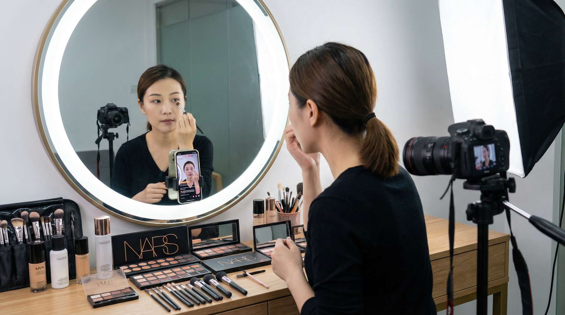 糖心vlog美妆视频教程